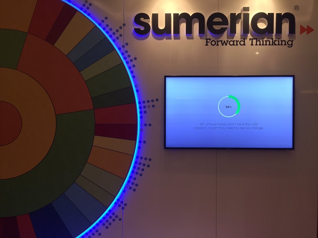 ScottAtSumerian's tweet photo. Come by the Sumerian booth and hear how we can help you roll out service with confidence #itsm15 https://t.co/W4J3RQ07aI