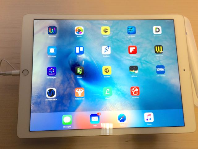Nice to see <a href="/Curator/">Curator App</a> installed on the new iPad Pro in Apple Stores across the world!