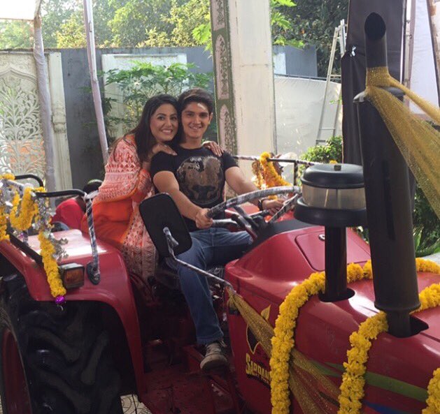 rohan4747's tweet image. @eyehinakhan #setfun #tractor #naksh #nakshara #yrkkh #starplus