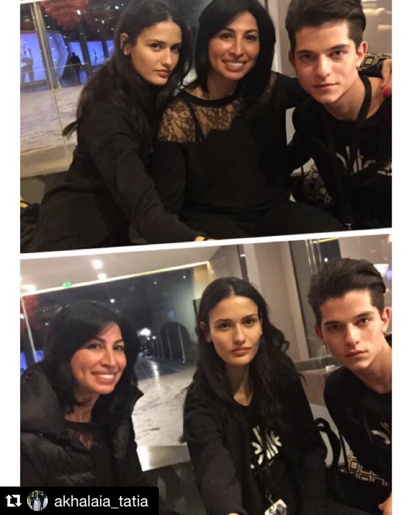EmlGeorgia's tweet photo. 🇬🇪Ia Kitsmarishvili visited Tatia&Luka in Milan To Support Them at The World Final #EMLWF2015 #supportMe4EML #MyEML https://t.co/myr3B4siee