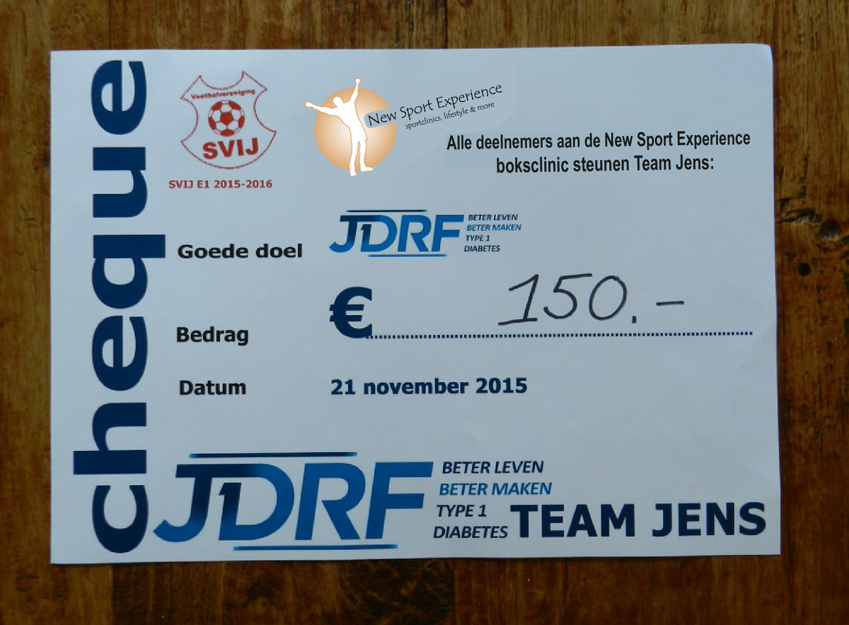 New Sport Experience geeft een #boksclinic aan de E1 van #SVIJ Natuurlijk gekoppeld aan een #GoedDoel.