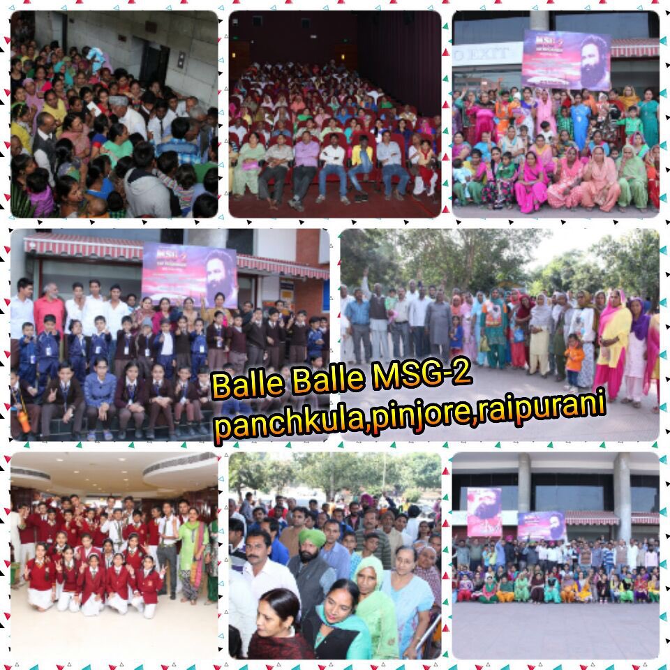 Gurmeetramrahim's tweet photo. #MSG2MSG2inHaryana God bless you all https://t.co/JVvTCJg7Zh