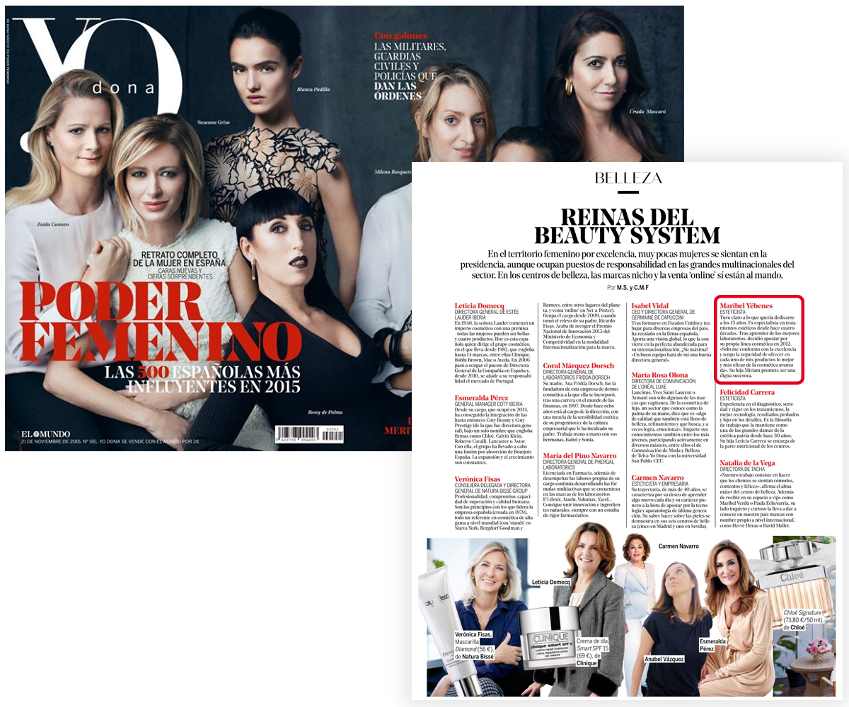 maribelyebenes's tweet photo. Gracias @yo_dona por incluirnos entre #yodona500 y "reinas del #beautysystem" #poderfemenino https://t.co/DPwvkN85Pm https://t.co/tZ8ZiE5bNS