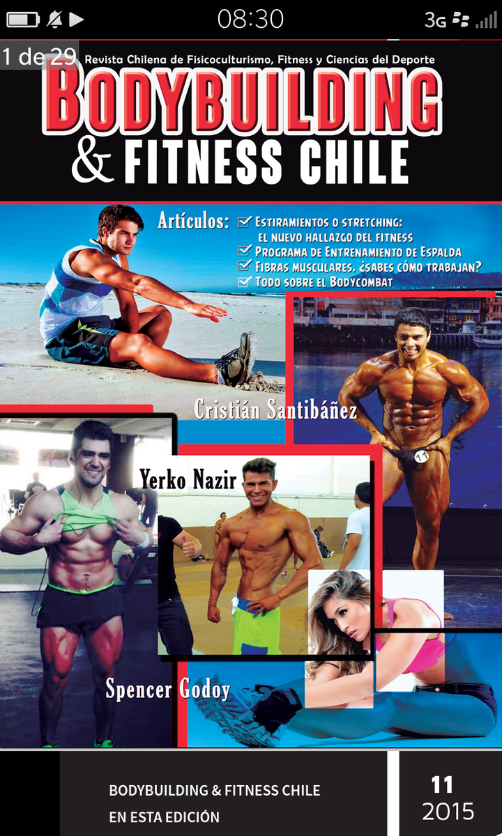 EntrenaYaOK's tweet photo. Nota de @EntrenaYaChile en BodyBuilding &amp; Fitness Chile 💪😃 https://t.co/9pimk0MRg6