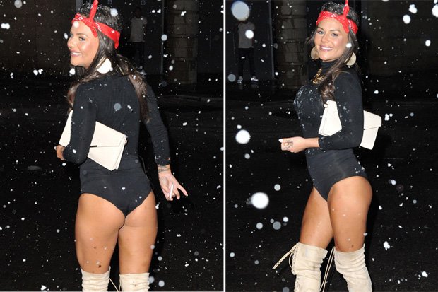 dailystar's tweet photo. New girl in town: Geordie Shore newbie Chantelle Connelly flashes booty in skimpy leotard https://t.co/tEG8GtnVRv https://t.co/mc2zMjfw0q