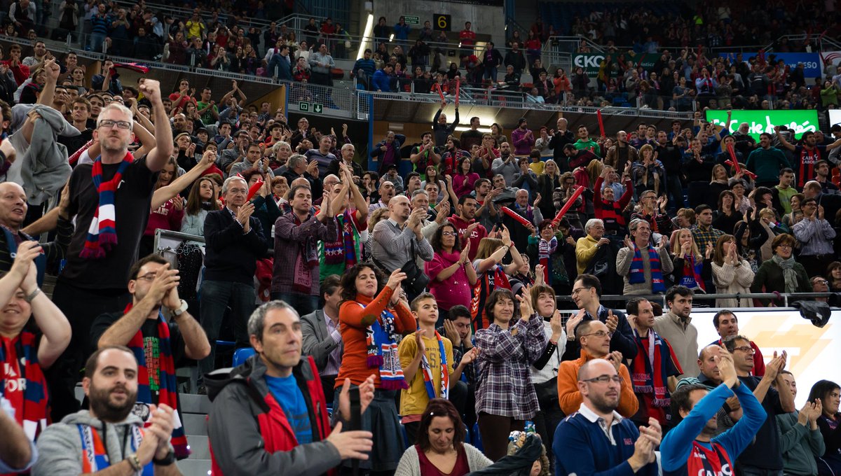 El Buesa Arena registró la mejor entrada de la temporada ante el FC Barcelona Lassa ow.ly/UXLFv