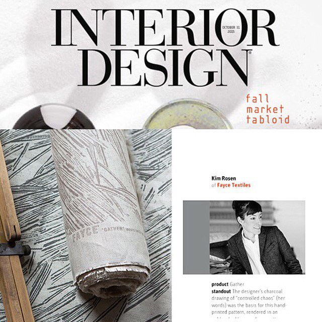 Thrilled to be included in <a href="/InteriorDesign/">Interior Design</a> Fall Market Tabloid!