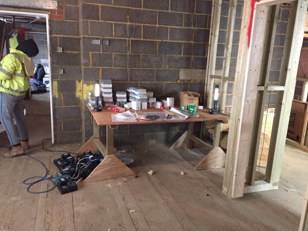 Harpelect's tweet image. Today&apos;s @LiveInstall is 1st fix of 10k ft home cabling for @CrestronHQ DM and sound,it&apos;s crying out for @HDL_UK thou