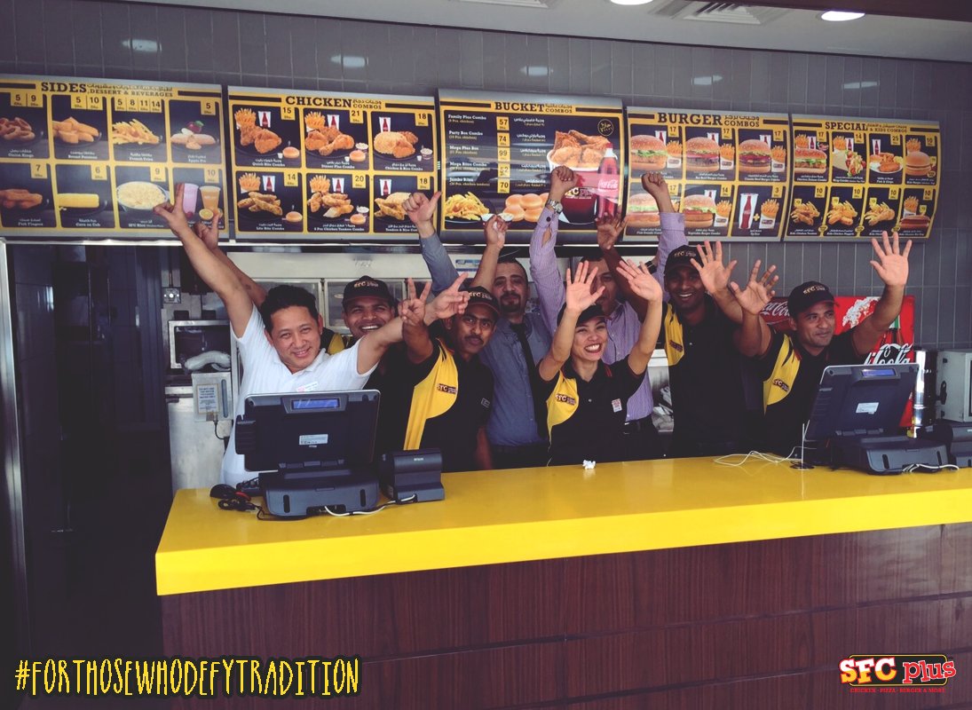 sfcplusarabia's tweet photo. #SFCPlus Now @ #ADNOC al faqa
#ForThoseWhoDefyTradition
#OriginalSkinlessFriedChicken #SFCPlusArabia https://t.co/5DRmhqh8kk