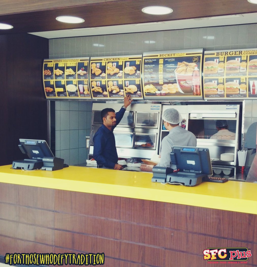 sfcplusarabia's tweet photo. #SFCPlus Now @ #ADNOC al faqa
#ForThoseWhoDefyTradition
#OriginalSkinlessFriedChicken #SFCPlusArabia https://t.co/5DRmhqh8kk