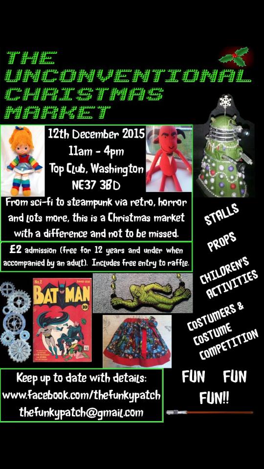 thefunkypatch's tweet image. A Christmas market with a twist. Stalls, props, activities and lots of fun.
facebook.com/events/7342726…