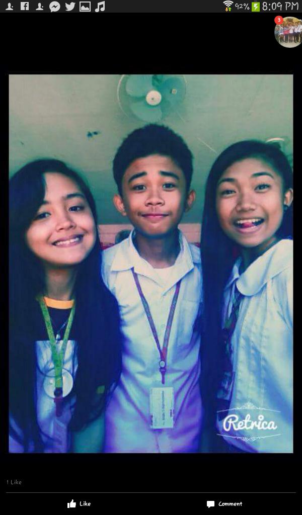 hanaxxsilang's tweet photo. @xjackielyn @Eironron ambabata pa ng itsura naten ! Hahahaha. #wisdomdays https://t.co/633vrgeF54