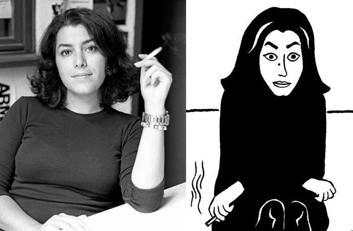 Happy belated birthday to Marjane Satrapi, creator of PERSEPOLIS!  