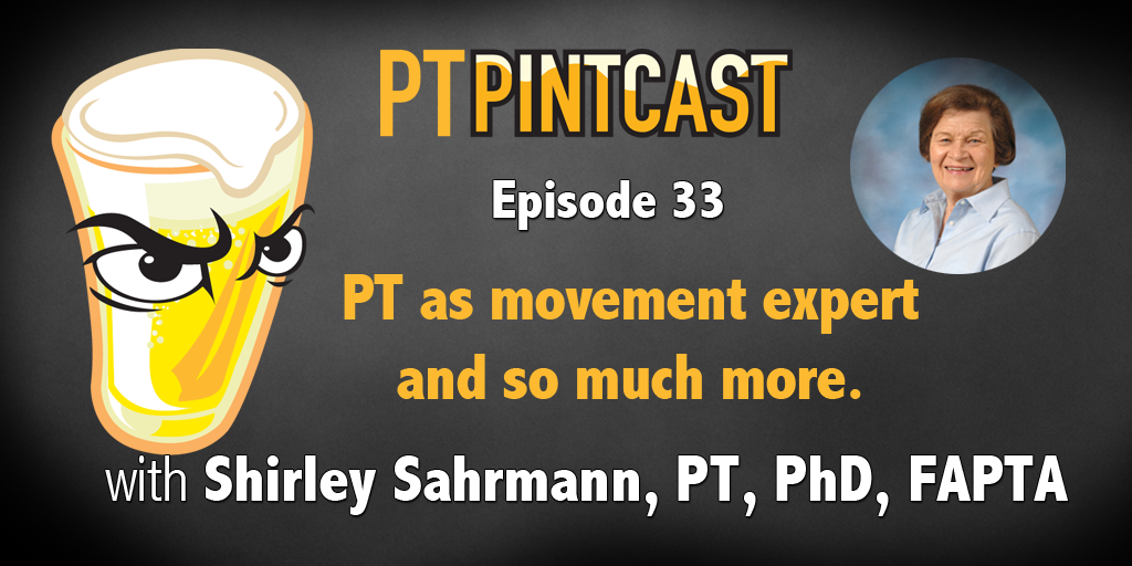 PTPintcast's tweet image. Shirley Sahrmann talks where PT has been, is &amp;amp; should go. #DPTStudent #PTAStudent ow.ly/TSAqM