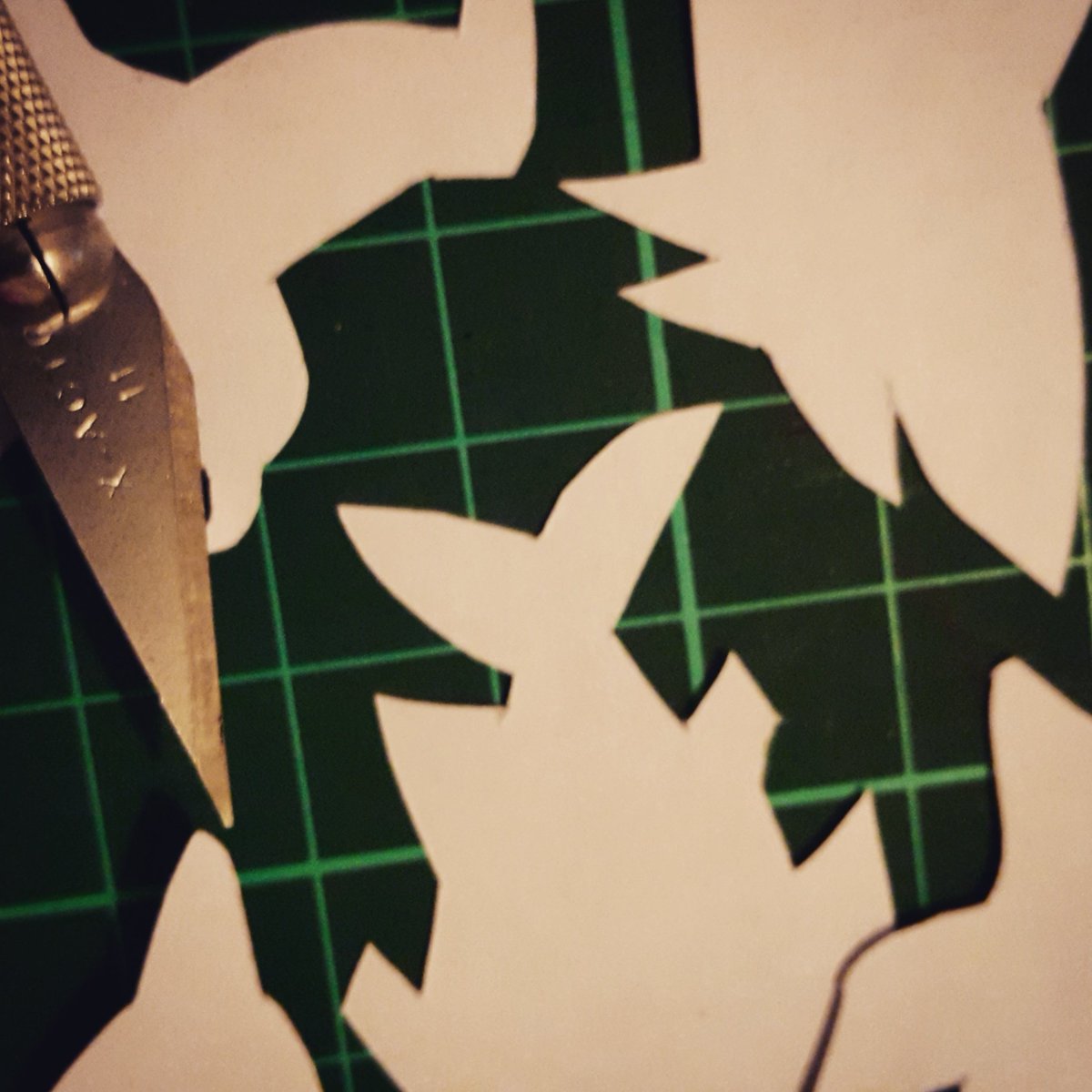 JenniferNinaArt's tweet image. Preparing some templates for @ArtVend_OW #artrules #plasticpollution #degreeproject