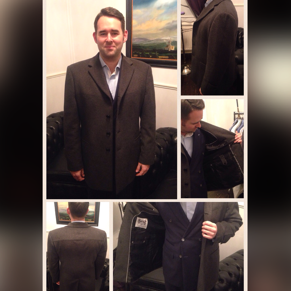 HarrisandHoward's tweet photo. A beautiful bespoke Car Coat, for those cold winter days! #HarrisandHoward #Personal #Bespoke #Quality #Coat https://t.co/qB60N29xyw