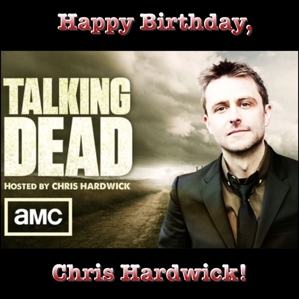 Happy Birthday to TTD host himself, Chris Hardwick! Been a fan since MTV  Enjoy your day! 