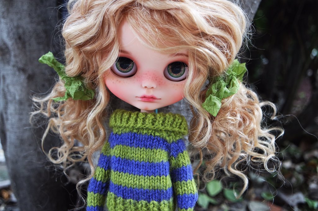 Helen viaja hoy para USA 💚😋

#BlythebyCihui #Handmade #ArtDoll