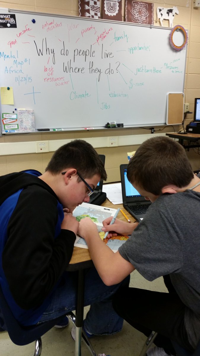 Michalos89's tweet photo. @WHMS_SDE Answering the geographic question: Why do people live where they do? #ilovegeography #wearethinking https://t.co/ZuSYQrP3j6