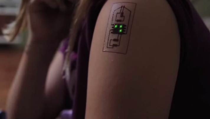 Time to get skintimate with conductive temporary tattoos: bit.ly/1Sfwpfr