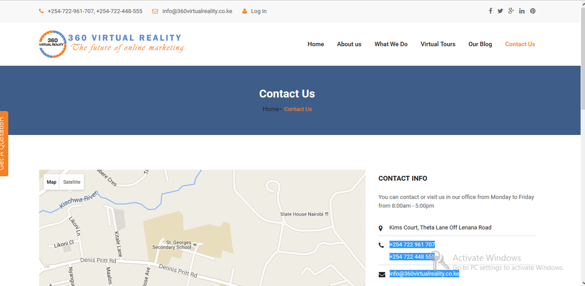 360Reality's tweet image. #mondaymotivation 
contact us:
+254 722 961 707
+254 722 448 555
info@360virtualreality.co.ke