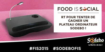 Food_is_Social's tweet photo. Go pour la seconde session #TweetFIS avec le lots de @sodebo ! #SodeboFIS #FIS2015
Á vos tweets ! https://t.co/VBWPL6Drcc