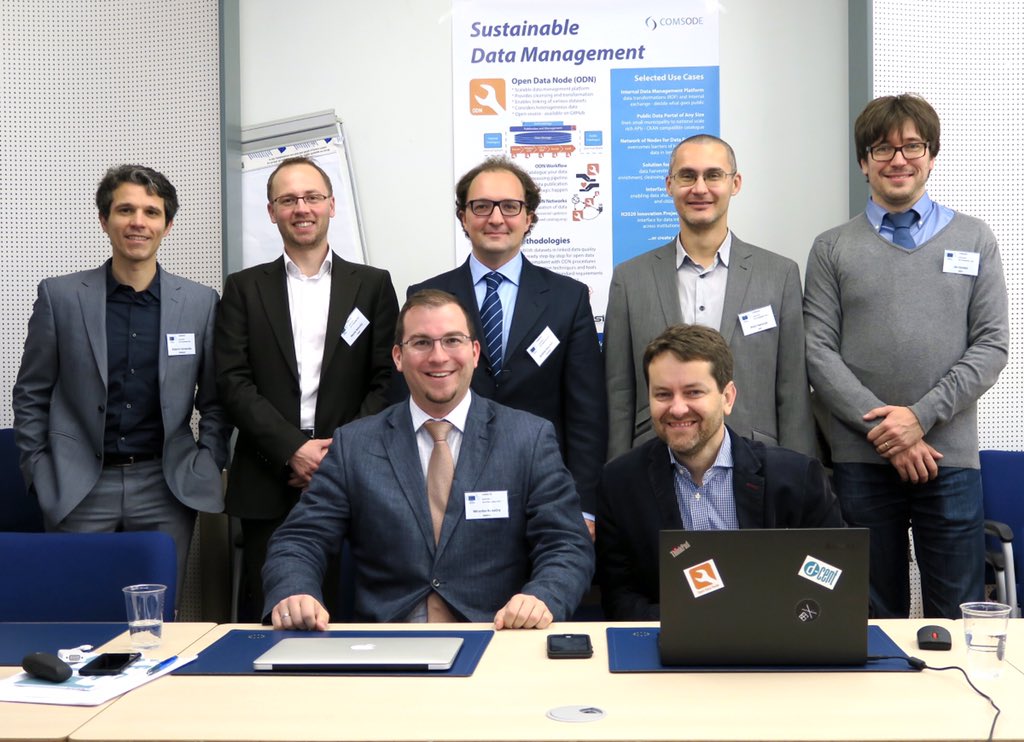 FP7COMSODE's tweet image. Review time of @FP7COMSODE concludes the project,but we continue to make quality #opendata for #DigitalSingleMarket