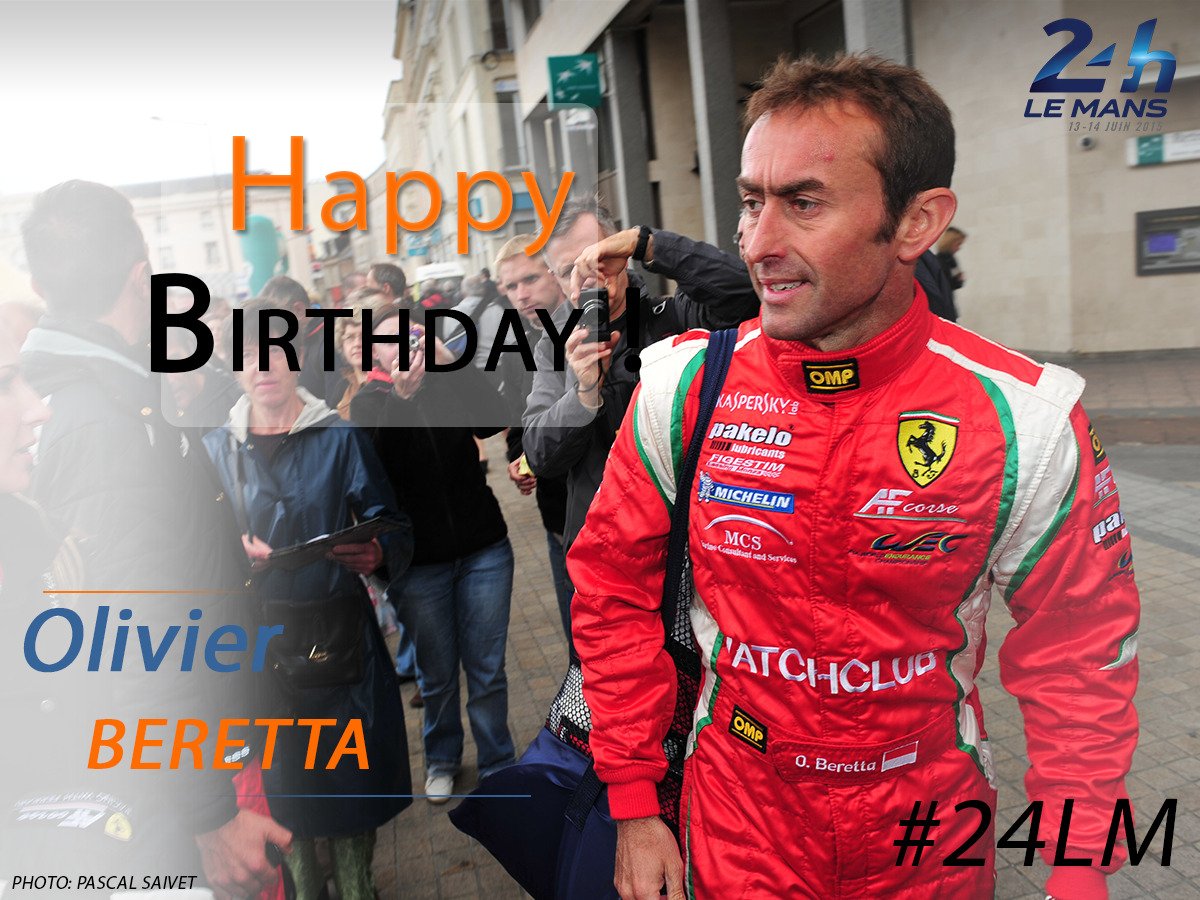 Happy Birthday to Olivier Beretta. We wish you joy and success. See you son 