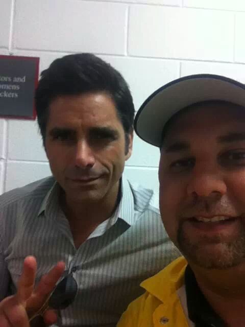 Me and John Stamos. .