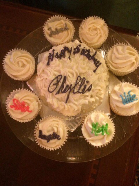 My friend <a href="/romeo_lynda/">Lynda Romeo</a> makes the best #cakes --look at what she made me for my #birthday