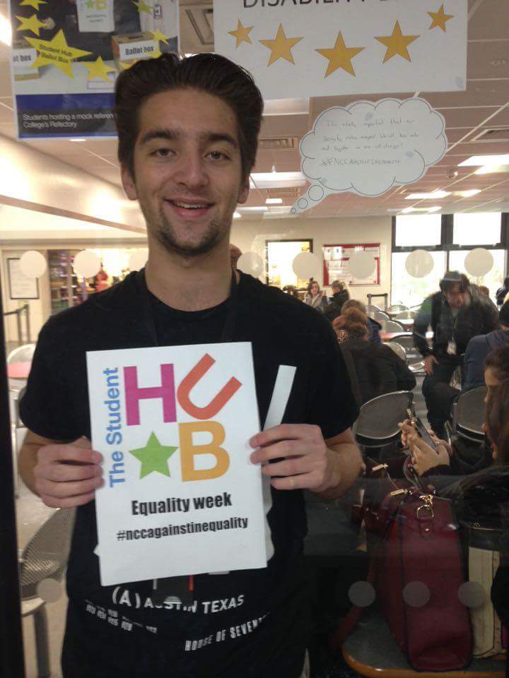 NCCstudenthub's tweet photo. #nccagainstinequality https://t.co/2BR9s3ZGYS