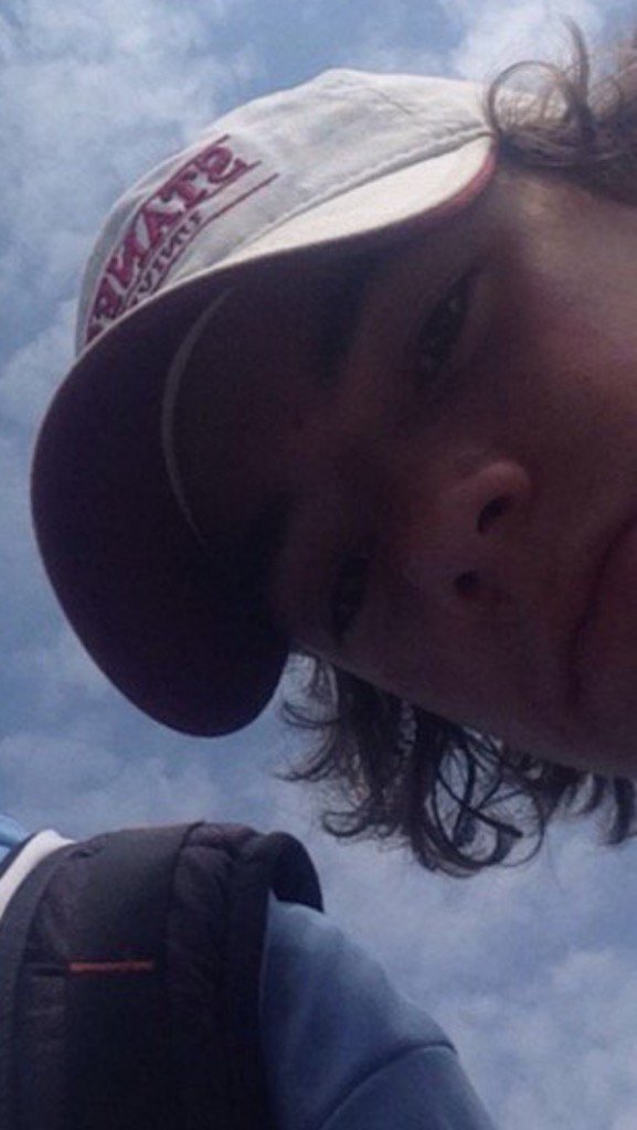 stenzdean's tweet photo. Happy birthday Murf ❤️ here's a picture of you wearing my hat that you still haven't given back to me https://t.co/cWDdfp6YNX