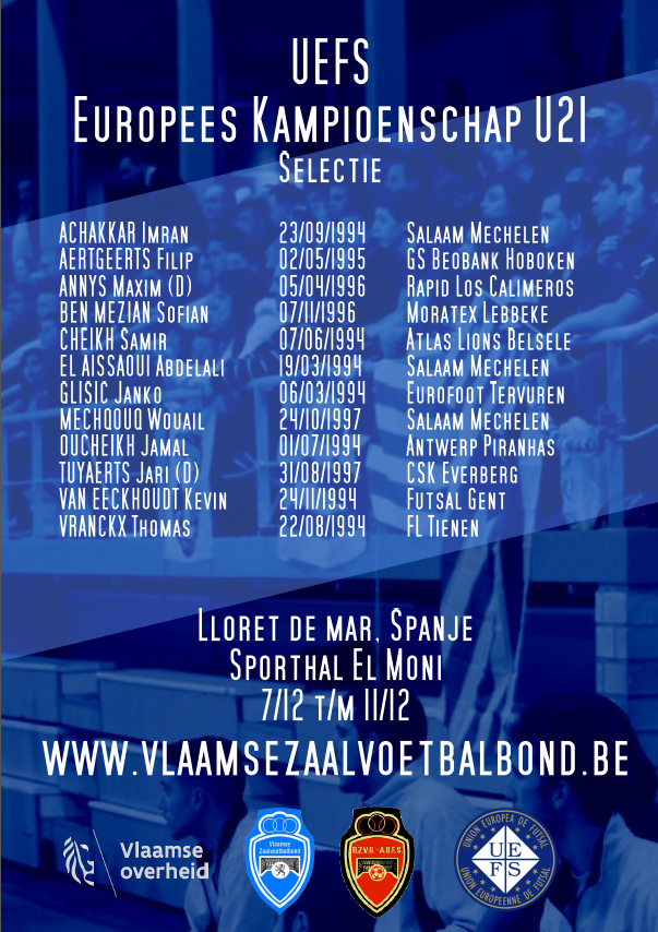 Balog_Adam's tweet photo. 2 weeks until #UEFS European Championship #Futsal U21! #VZVB #BZVB https://t.co/n9NZYq11XE https://t.co/NP4rSCh0Hc