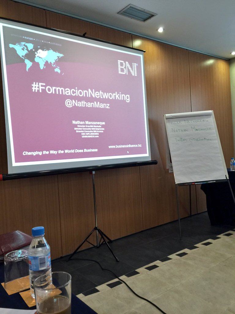 Oferplay's tweet photo. #FormacionNetworking by @NathanManz Changing The Way The World Does Business @BNIequipo @BNIimpulso @BNIMalaga https://t.co/gCuipgQmSf