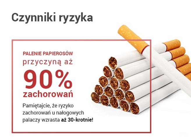 RochePolska's tweet photo. Palenie papierosów to przyczyna aż 90% zachorowań na #RakPłuca
Listopad Miesiącem Świadomości Raka Płuca #LCAM2015 https://t.co/XptWfhNzz4