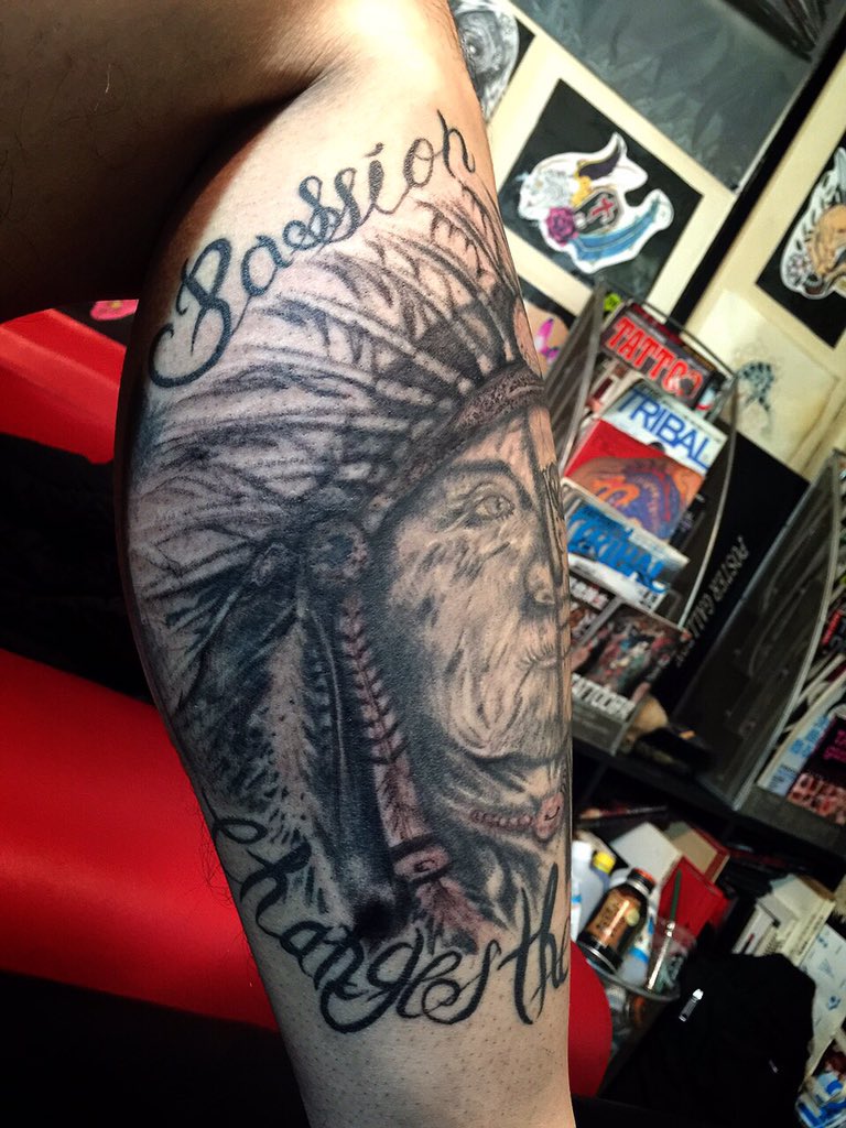 2face Tattoo Studio ネイティブアメリカン次回で完成です タトゥー Tattoo B Amp G 刺青 千葉 Native American T Co Kh3reyzcsg Twitter