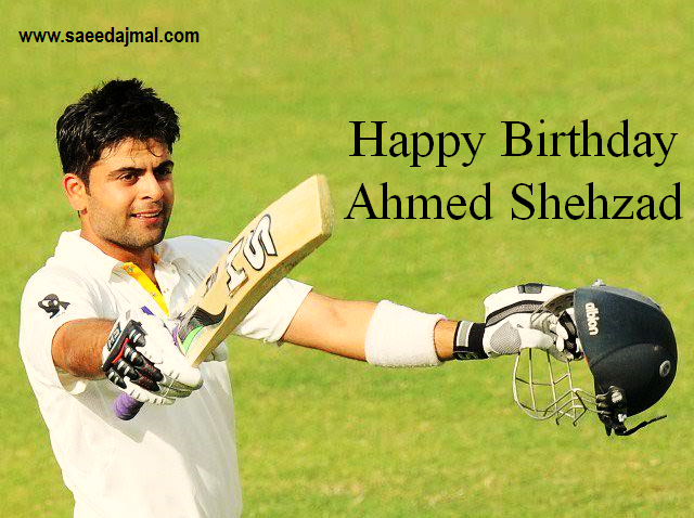 Happy Birthday to one of Pakistan\s talented opening batsman, Ahmed Shehzad. He turns 24 today. 