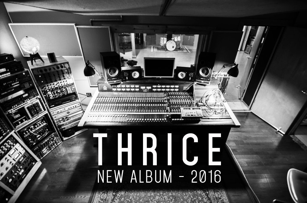 Thrice's tweet image. 