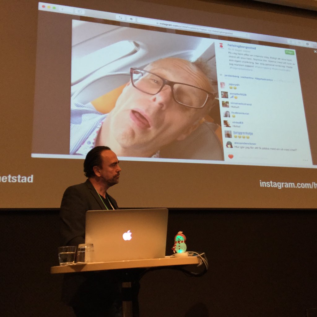 AnnikasShitChat's tweet photo. "Can a head of the city really look like this?" Helsingborg's can. He rocked Insta w being Totally Human. #inetstad https://t.co/4cvDh95Jcr