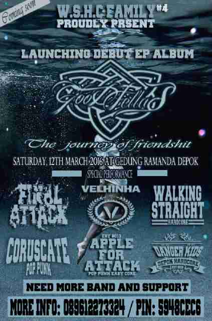 ComingSoon! WSHCFAMILY#4 at Gd.Ramanda With <a href="/walkingstraigh1/">Walking Straight</a> <a href="/GOODFELLAS_INA/">1st EP Out Now !!</a> <a href="/FinalAttackJHC/">Final Attack</a> <a href="/Velhinha_Jkt/">VELHINHA OFFICIAL</a>. Support!