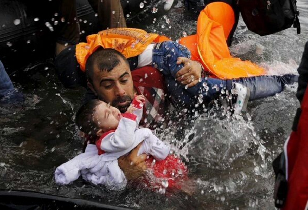 LeilZahra's tweet photo. Luckily we have #EU borders to keep us safe from these dangerous #ISIS terrorists. We can now sleep better!#Refugees https://t.co/JguAysvDQt