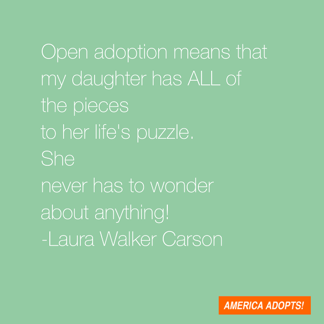 AmericaAdopts's tweet photo. "#Openadoption means my daughter has all the pieces to her life's puzzle." 
https://t.co/8ZjDu4gUFm #NAM15 #NAAM2015 https://t.co/bPH8KrUMdT