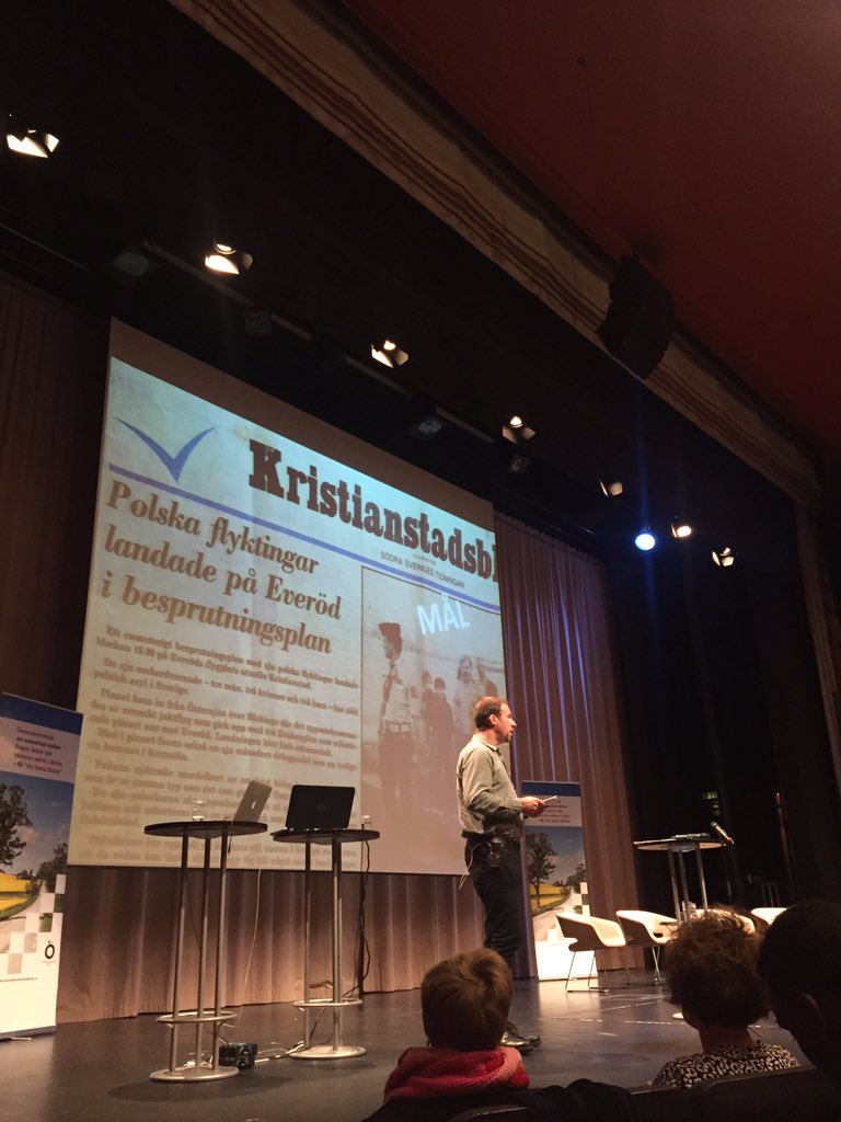 Christoph Lukkerz, verksamhetsledare för NÄTVERKET, inleder verktyg f. förändring m. en personlig historia #nyiskane