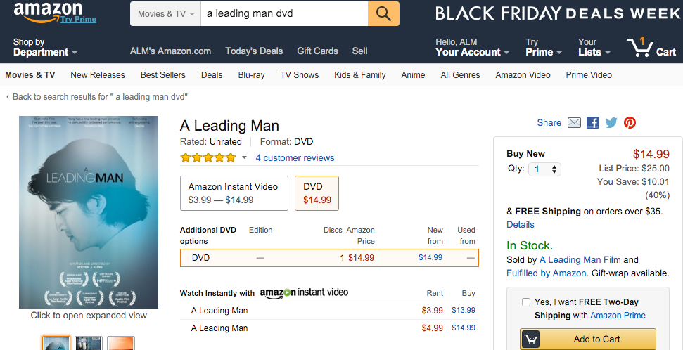 LeadingManMovie's tweet photo. The latest #ALeadingMan newsletter is here + DVDs on sale at @Amazon! https://t.co/Jgq2EtDPe3 https://t.co/p1ME0nN1tl