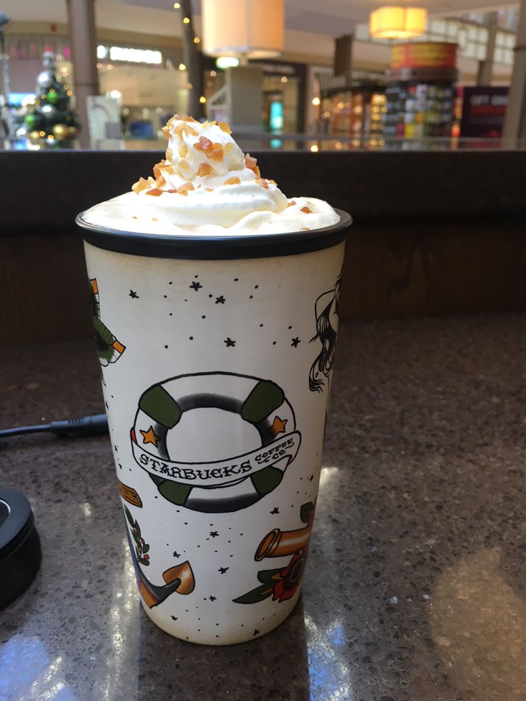 kacie_finch's tweet photo. Yay holiday beverages!!! #tobeapartner #coffeelovers https://t.co/5717VbjlU3