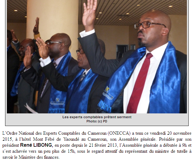 ONECCACameroun's tweet photo. #Camerooninfo revient  sur les moments forts de l'AG de vendredi dernier à Yaoundé  
https://t.co/zPFlkjl06z https://t.co/LjFBYwkoTX