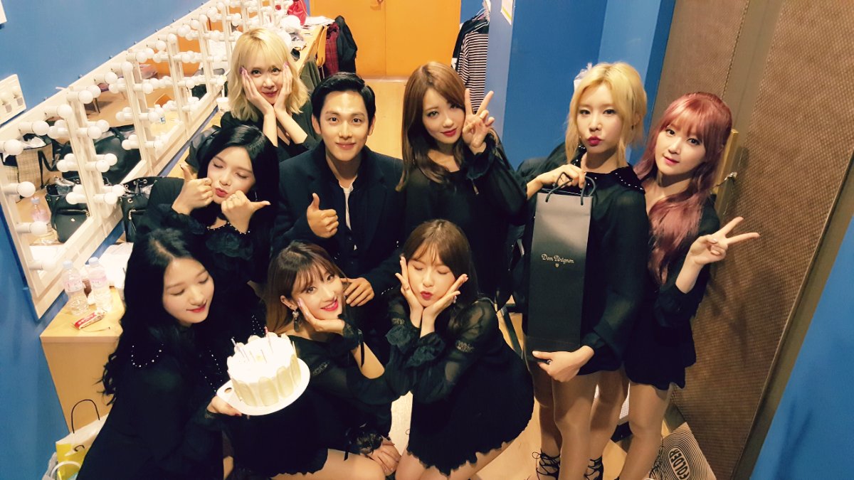 나인뮤지스 컴백 응원하러온 제국의 아이들 임시완.jpg | 인스티즈