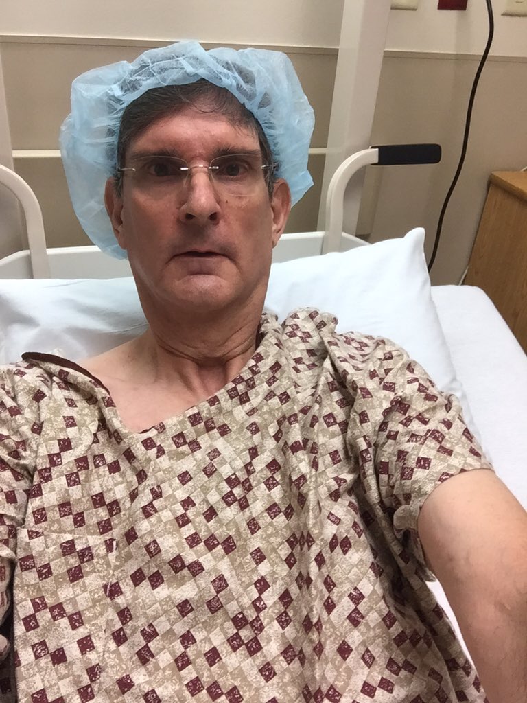 TomDore's tweet photo. I think he used a #Moosebone. Very positive result. I passed (something). Do I look awake? #lovethegown https://t.co/MzwaXD41De
