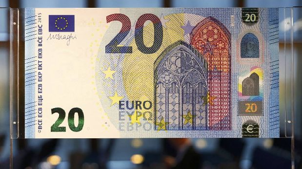 La nuova banconota da 20 euro