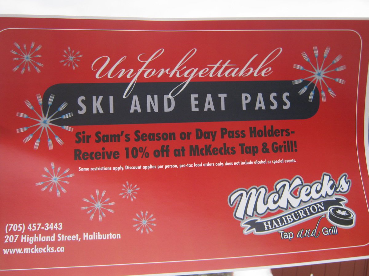 Temps dropping in #myhaliburtonhighlands Snowmakers making...#sirsams50 Partners in celebration not hibernation